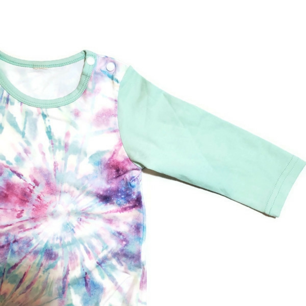 DO NOT BUYNew baby 6-9 baby girl tie-die coveralls - Picture 5 of 6